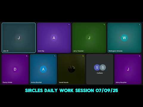 Sircles Work Session July 9, 2025