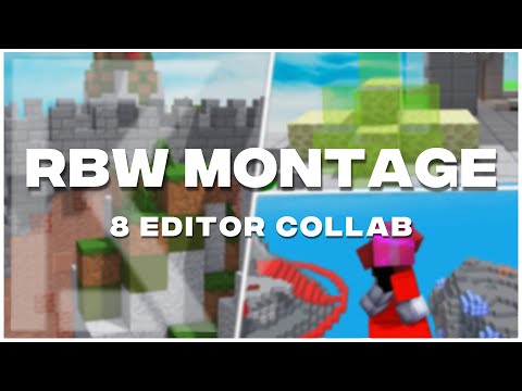 8 EDITOR COLLAB 🥶「 Ranked Bedwars Montage 」