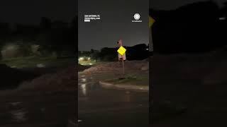 Cars Rescued from Deadly San Antonio Texas Flooding