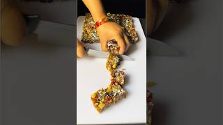 Healthy Dry Fruits Barfi | #Diwali Special  #Shorts