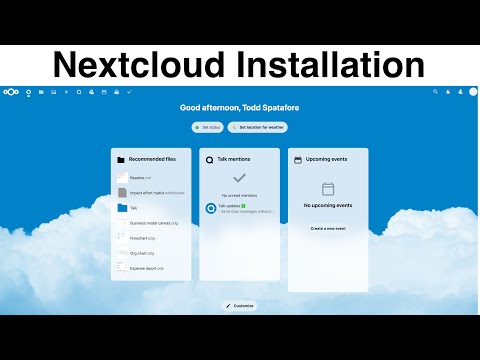 Nextcloud Install