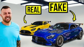 REAL VS FAKE £500,000 MERCEDES AMG GT FROM TEMU