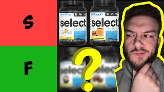 BEST PEScience SELECT Protein Flavor Tier List