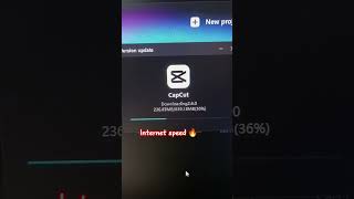 How to update capcut ? Internet speed 😱🔥 #capcut #internetspeed #update #pctricks #tech #techdoctor