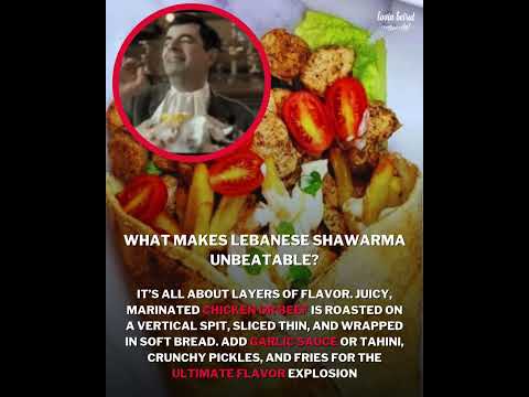 TasteAtlas has ranked the Lebanese shawarma sandwich as the best in the world! 🥙🌍🔥