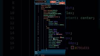 How To Make Website Button On Hover Using HTML CSS #button #short #coding #codinghacks #codingtech