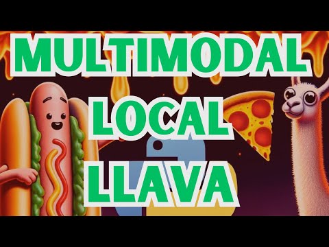LLaVA multi-modal API with Olamma || text+image Local AI on Mac