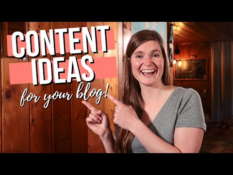 CONTENT IDEAS FOR YOUR BLOG // How To Come Up With Engaging Blog Post Ideas For Your Audience