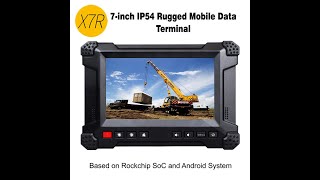 7 "Inch industrial-grade Android in-vehicle tablet | Meet the needs of workers in harsh environments