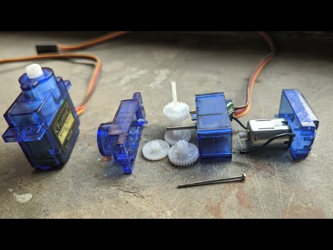 servo motor teardown