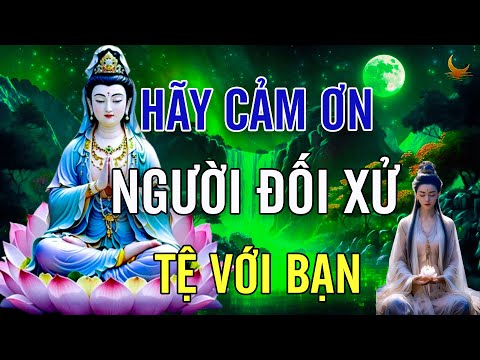 Hãy Cảm Ơn Người Đối Xử Tệ Với Bạn Vì Họ Đang GÁNH NGHIỆP Giúp Bạn | Lời Phật Dạy nghe rất thấm.