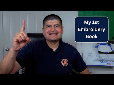 My 1st Embroidery Book Launch Date!!