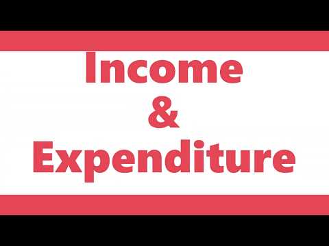 Run Your School  "Income / Expenditure Statement"