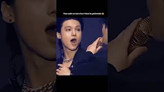dear at this point no one gonna be mad at this face of your #ateez #ateezatiny #san #wooyoung