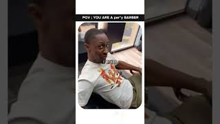 POV: Your Barber Hates You 😂 #americanbarbers #shorts