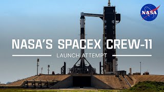 NASA's SpaceX Crew-11 Launch