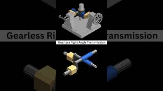 Gearless Right Angle Transmission | Mechanical Mechanism 3D Cad Design#ddesignhub#cad#3ddesign