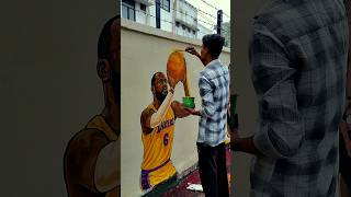 wall painting 🎨🖌️#painting #wallart #shorts #art #drawing