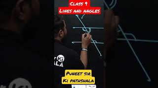 class 9 maths chapter 6 lines and angles | exercise 6.2 complete explanation |