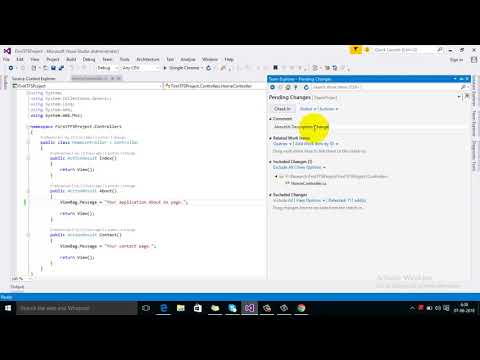 How to Merge Changes from one branch to another in TFS (Team Foundation Server)