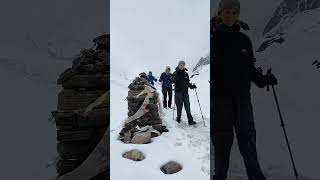 Manaslu Base Camp (4900m ) with Himalayan Trekking Path #trek #manaslu  #himalayantrekkingpath