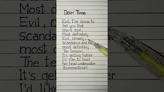 lana del rey doin' time lyrics #lanadelreylyrics #dointime #lyrics