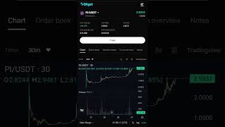 Buy Pi/USDT and be rich!🤑 #cryptocurrency #freemoney #moneytips
