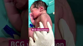 Cute Baby in NICU Gets BCG Vaccine  | First Immunisation #neonatologist #biological #bcgvaccine #yt