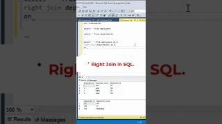Right Join in SQL?   #tech #computerscience #techworld #coding #sql #rightjoin