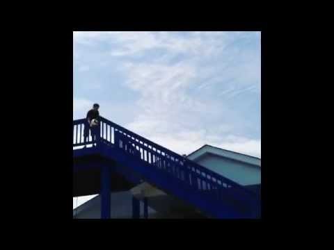 CRAZY Basketball Double Dipper Trick Shot!!!!