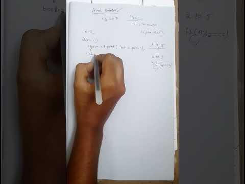 Prime Number Program #primenumber #javaprogramming