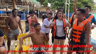【cebu mactan】bananaboat バナナボートはセブ島でも大人気のマリンアクティビティです。アイランドホッピングの後はバナナボート♪