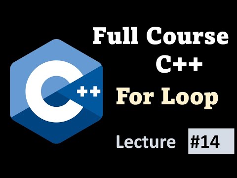For loop// program//CPP Full Course//lecture-14//#programming