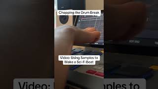 Chopping the drum break, full video is on my channel! #mpc #beatmaker #hiphop #rap #sample #producer