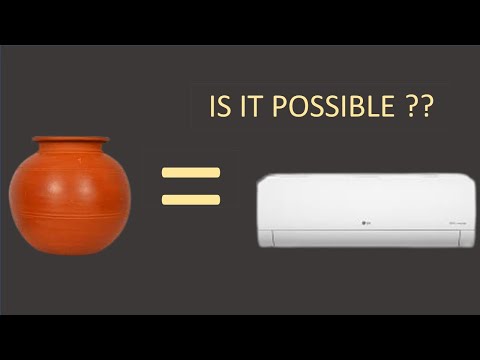 Can a mud pot be used to cool air ?