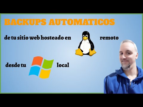 Cómo automatizar backups de sitios web remotos usando Windows