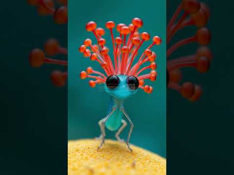 Meet the Adorable Red Antennae Fantasy Creature! | Shorts