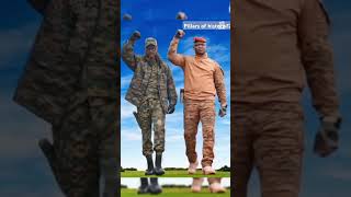 Kagame and Traore _ The two African giants #ibrahimtraoré #kagame #pillarsofhistory12 #aes