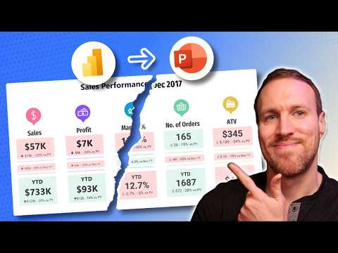 Execs will LOVE this.... Power BI in PowerPoint