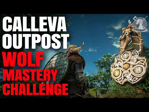 Calleva Outpost Wolf Mastery Challenge - How to get Gold Medal (Assassin's Creed Valhalla)