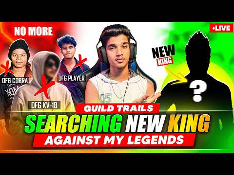 😨SEARCHING FOR NEW KING👑 1 VS 3🔥 | GUILD TEST😳 | NO MORE🤬 ?? | FREE FIRE IN TELUGU #dfg #freefire