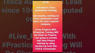 tricentis tosca automation realime training @7995138210  🥰🥰 #trendingshorts #trending