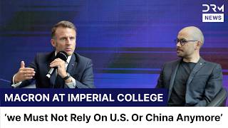 Macron Visits Imperial College: Calls for European AI Leadership, Less U.S.-China Dependence | AC1B