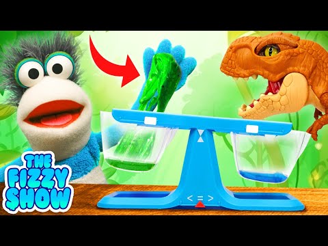 Fizzy & Phoebe’s What Weighs More? Slimey Jungle Rescue Adventure With Rex! | Fun Videos For Kids