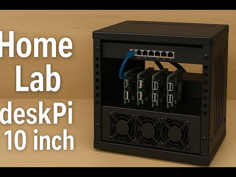 My Ultimate HomeLab Setup | DeskPi 12U 10" Mini Rack Build Tour
