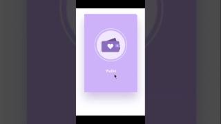 Animated Wallet Card | Sleek UI Design in Action! ✨#AnimatedWalletCard #CreativeCoding #UIAnimation