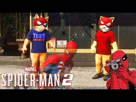 Marvel's Spider-Man 2 ► КОТЫ ЮТУБЕРЫ СПАЙДЕРМЕНЫ #3