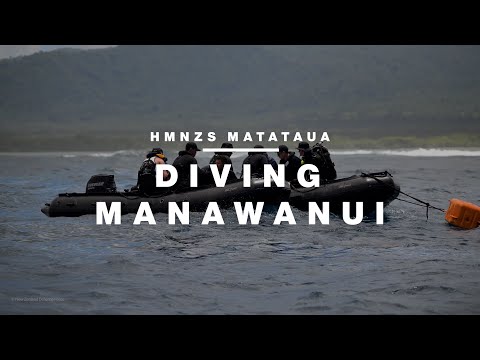 Diving HMNZS Manawanui | Royal New Zealand Navy