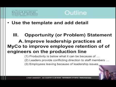 BUS 698 Video Submitting Topic Statement