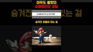 이 마리오는 써도 될까? #마리오 #괴담 #이야기 #피치